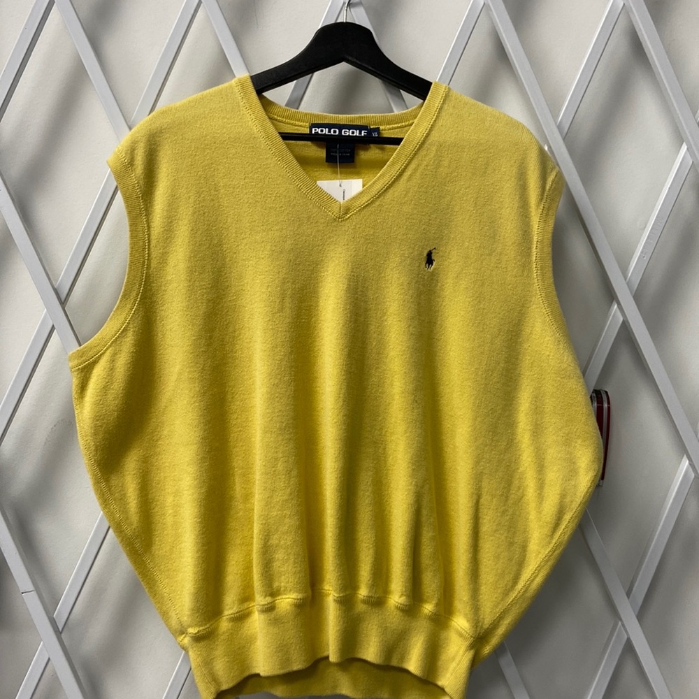Polo Golf Ralph Lauren Yellow Vest - XL